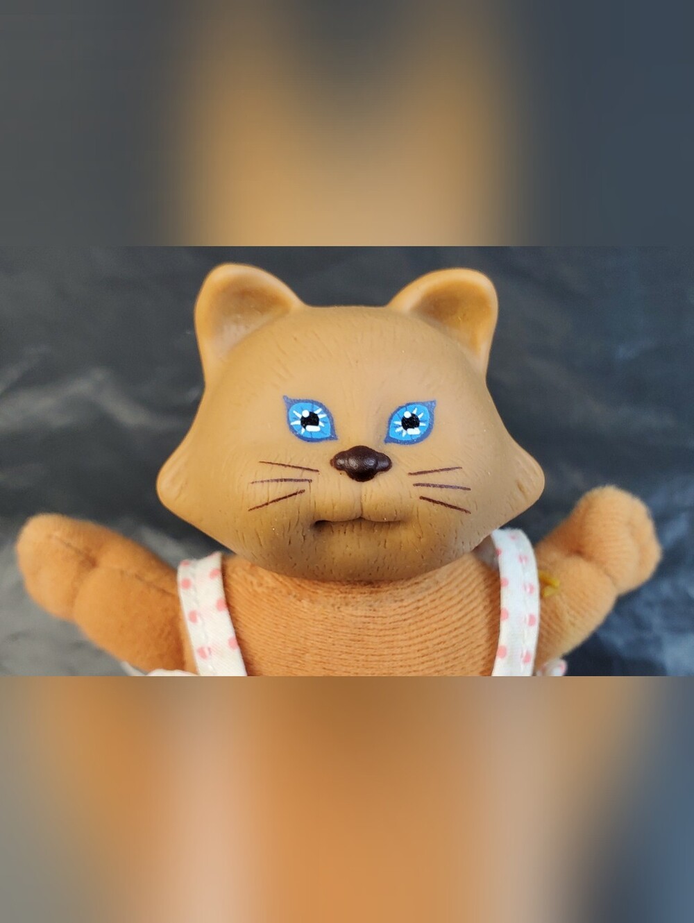 Coleco VTG 1984 Cabbage Patch Kids Koosas Cat Playmate Pet w/ Tag - GUC